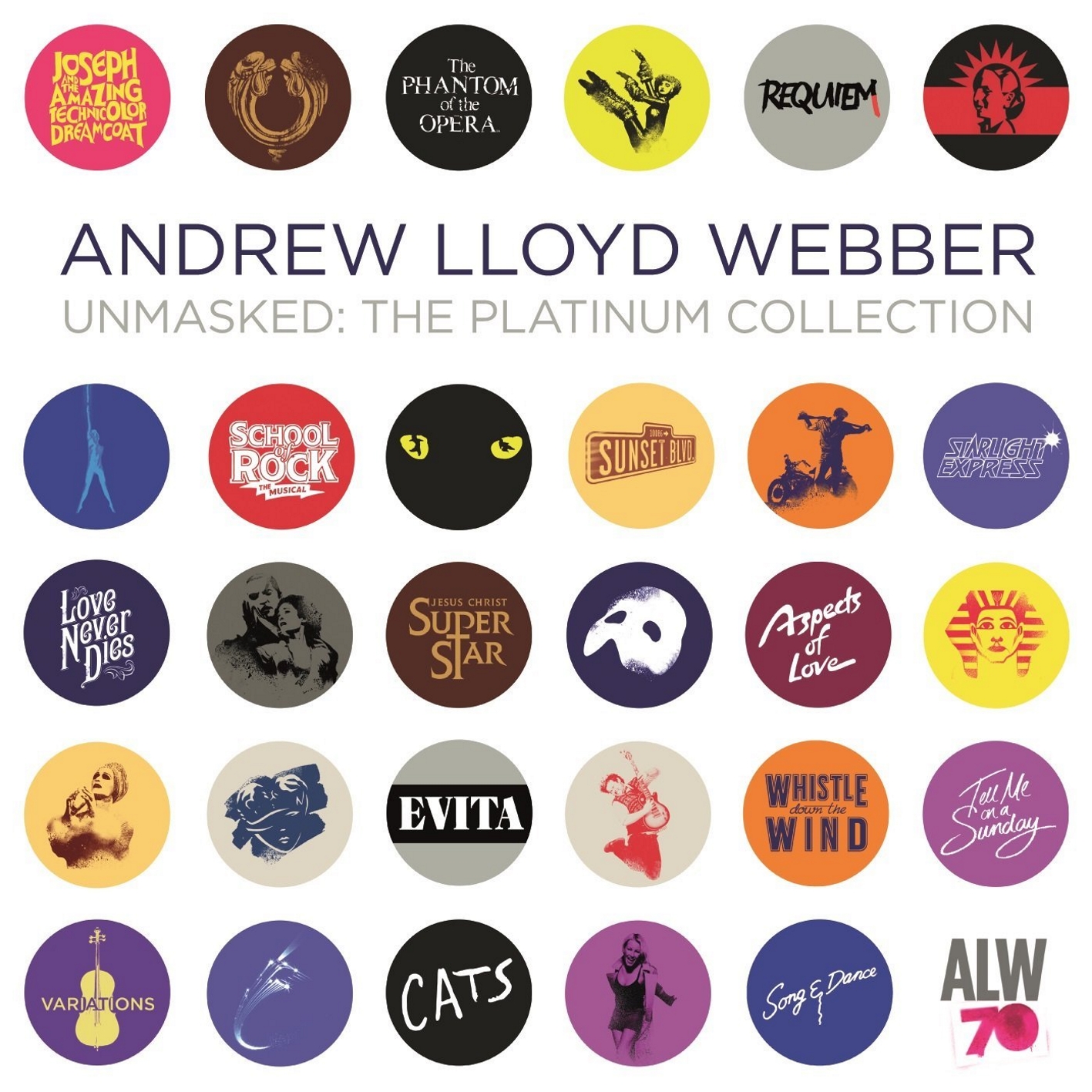 Andrew Lloyd Webber - Unmasked (The Platinum Collection)