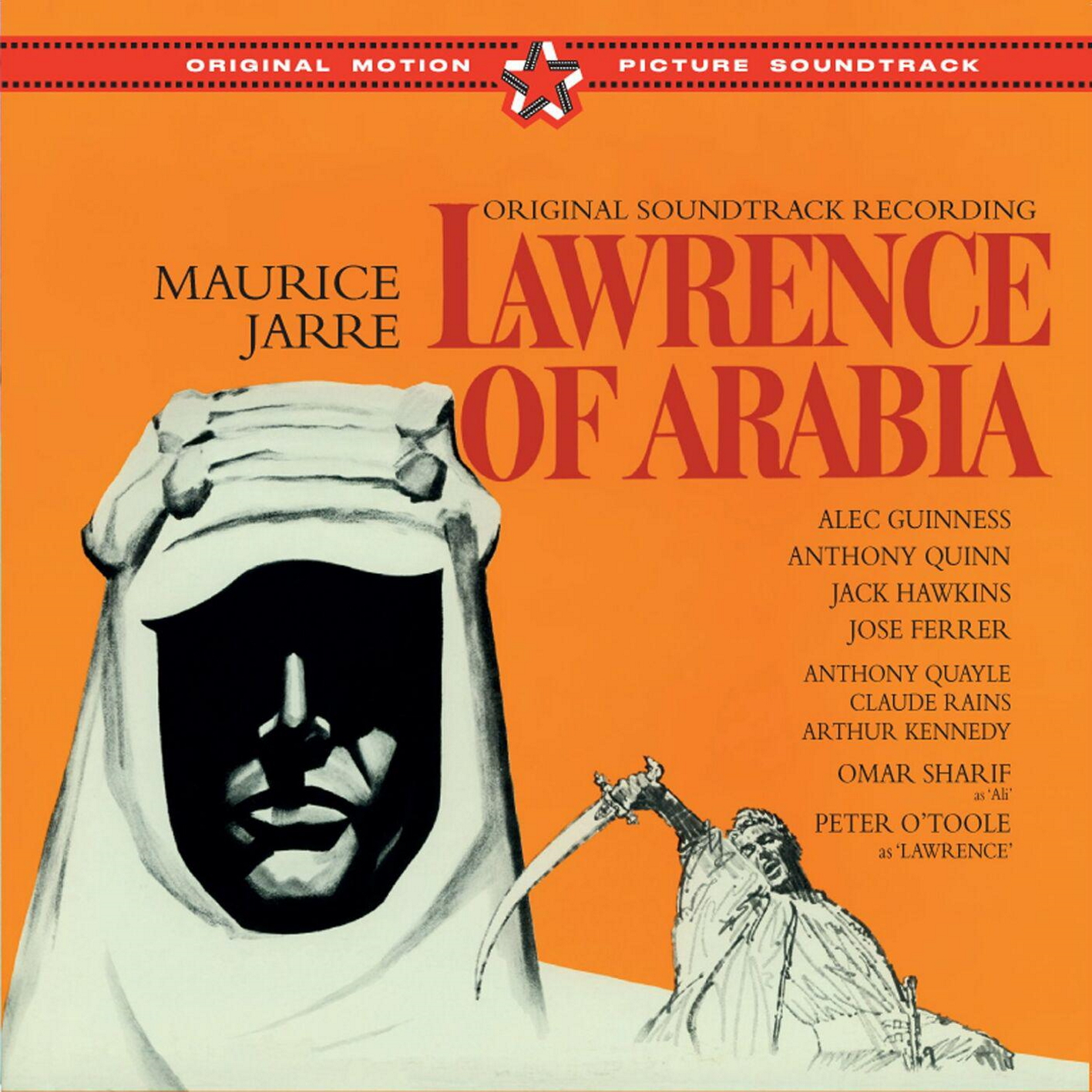 Maurice Jarre - Lawrence of Arabia (Original Soundtrack Recording) (Newly Restored Edition) album cover